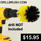 drill powered scrub brush