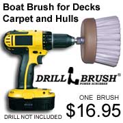 Boat Brush for DecksCarpet and Hulls