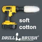 Car Wheel Buffing Cotton Drill Attachment